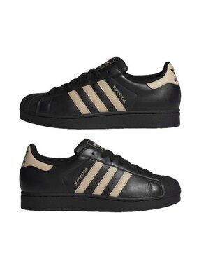 adidas Originals Superstar II – Size 8 Men Casual Shoes Black Khaki IH4173 NEW